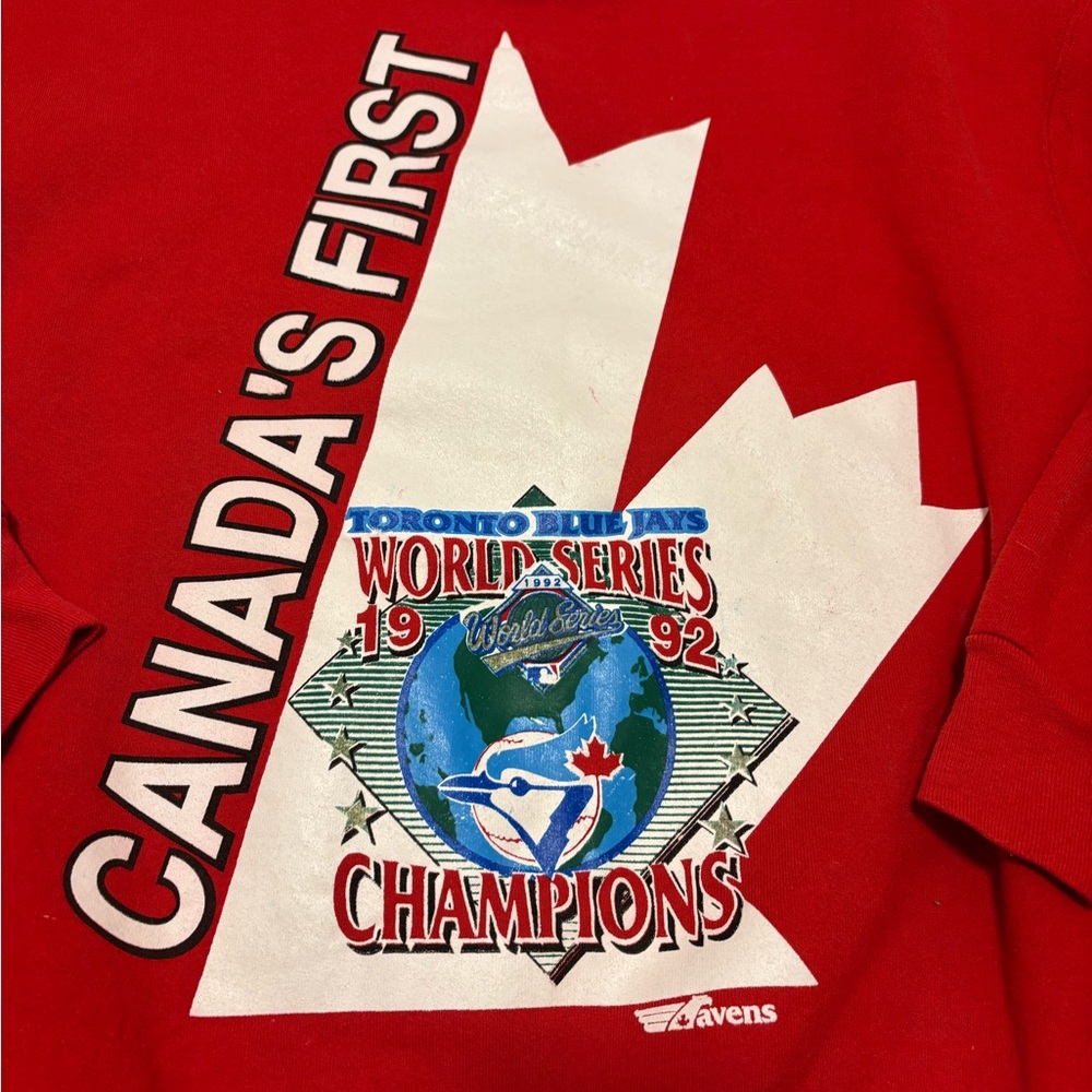 Vintage 1992 Blue Jays World Series crewneck - Picture 1 of 3